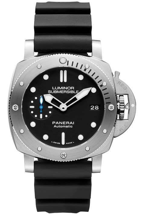 panerai submersible 42mm mit stahlband|panerai submersible 42mm.